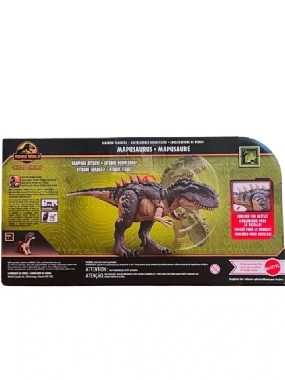🆕 - Jurassic World Mapusaurus Trackers Figure. New in Box.